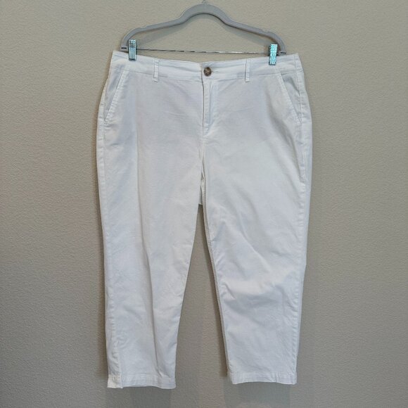 LOFT The Monroe Slim - Curvy - White - 16P - Picture 1 of 5
